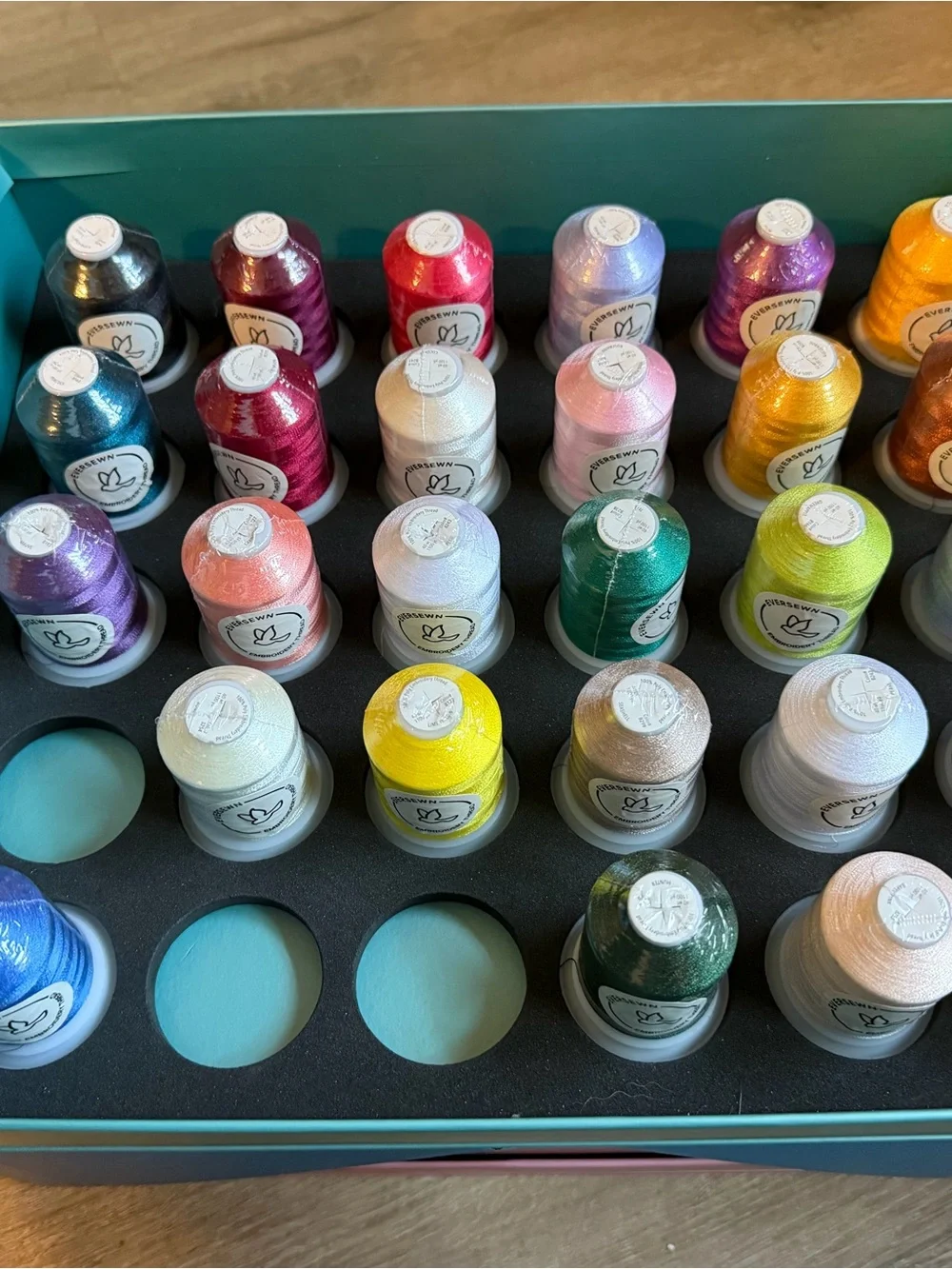 169 Spools Embroidery Thread - Almost All Factory Sealed